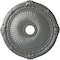 Ekena Millwork Heaton Ceiling Medallion (Fits Canopies up to 6 1/2"), 27 1/2"OD x 3 7/8"ID x 2 1/4"P, Silver CM27HESLS - alternate 1